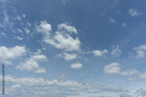 Obraz blue sky background with clouds