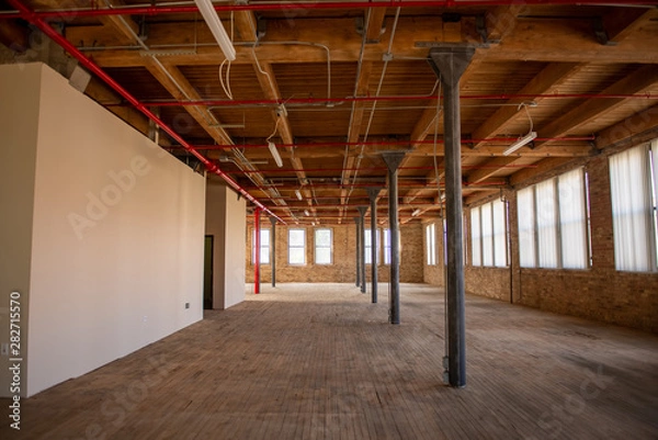 Obraz Brick and Timber Loft Flex Building Construction