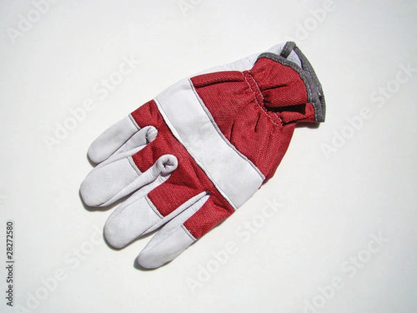 Obraz leather glove for safety protection equipment