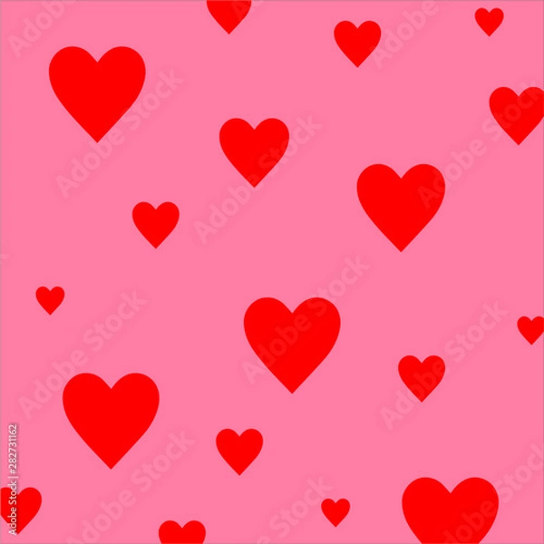 Fototapeta HEART PATTERN