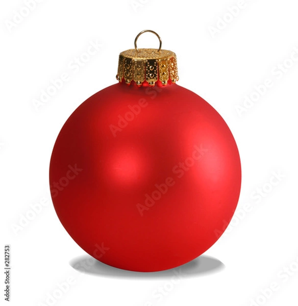 Obraz red ornament with clipping path