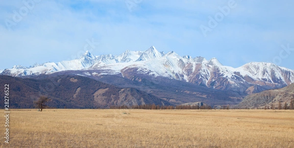 Fototapeta Alpine steppe