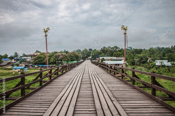 Obraz Mon Bridge, Sangkhlaburi