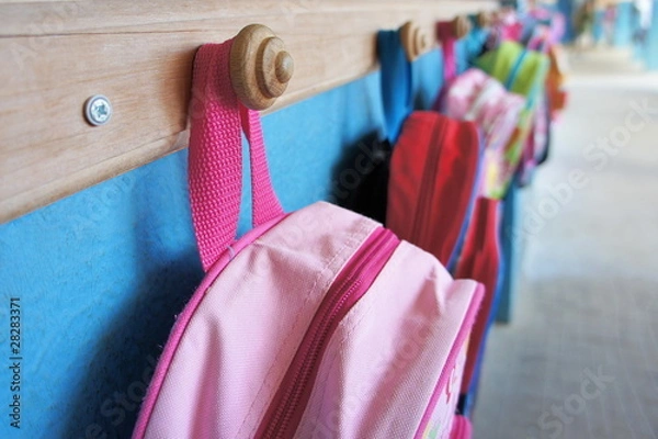 Obraz Szkolne torby.