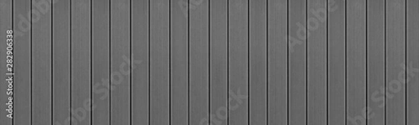 Fototapeta Top view of WPC in gray color. WPC: Wood-Plastic Composites are wood fiber and thermoplastic such as PE, PP, PVC, or PLA. A WPC decking are stylish and enrich the outdoor living