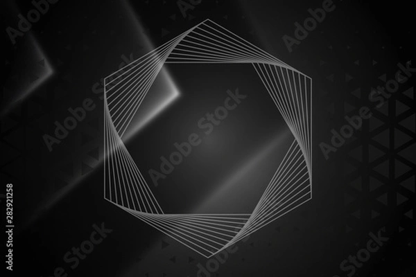 Obraz abstract, blue, design, texture, wallpaper, light, illustration, pattern, black, art, graphic, wave, backgrounds, color, technology, backdrop, digital, fractal, curve, lines, line, web, artistic