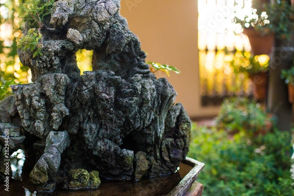 Obraz stone in garden