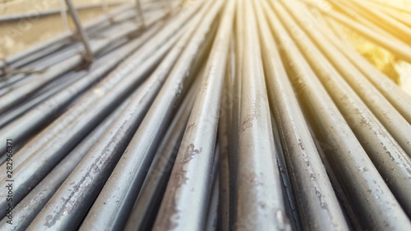 Obraz Cast iron material in building houses