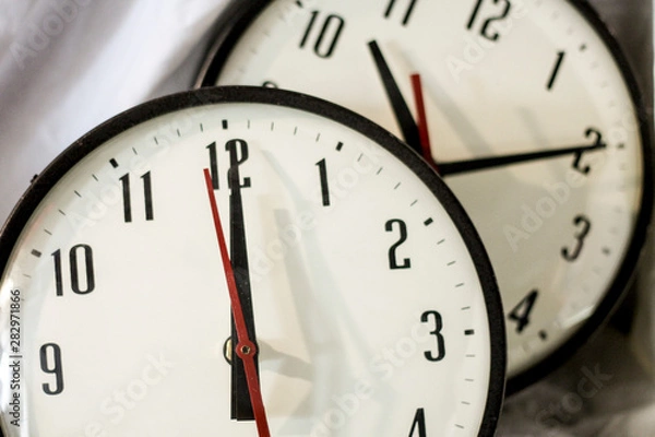 Obraz classroom clocks creative movement