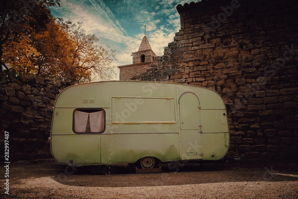 Obraz Vacaciones en caravana