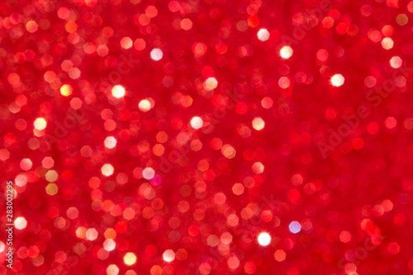 Obraz Red glitter background