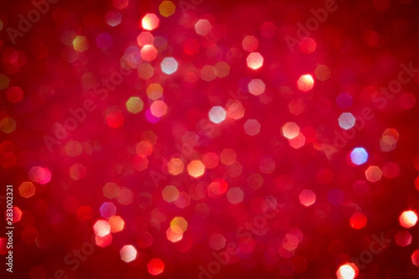 Obraz Red glitter background