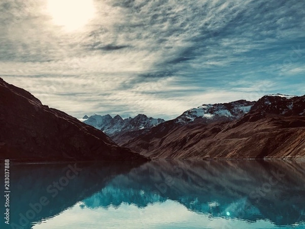Fototapeta Barrage de moiry