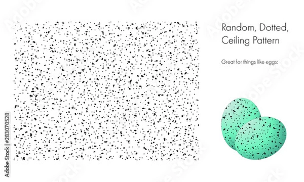 Fototapeta Random, Dotted, Ceiling Pattern
