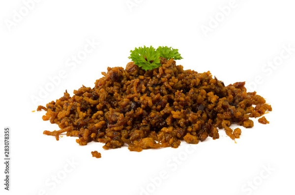 Obraz Hackfleisch mit Petersilie