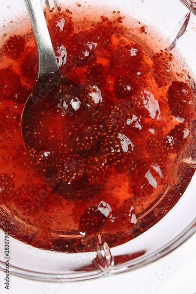 Obraz çilek reçeli