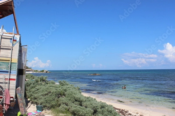 Obraz Camper am Strand