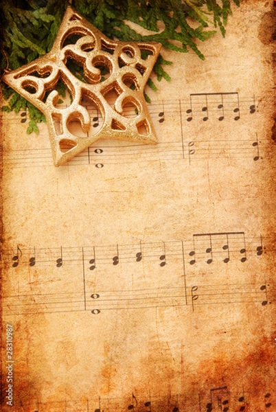 Obraz Christmas background