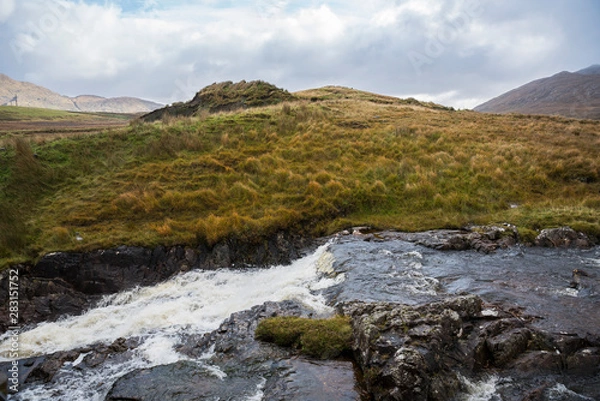 Fototapeta river in the mountains