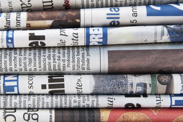 Fototapeta newspapers