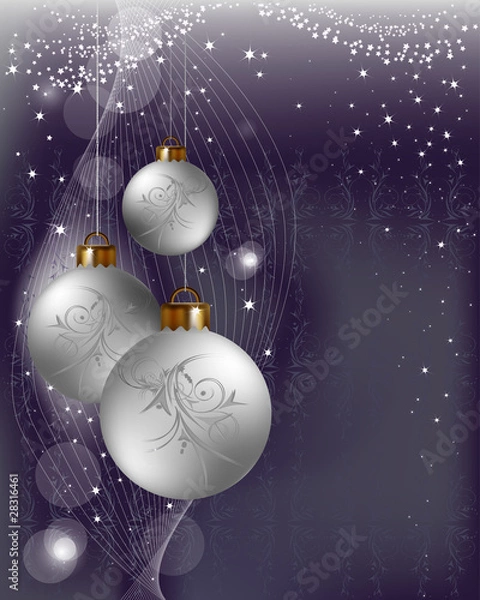 Obraz christmas background