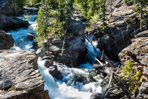 Fototapeta Rocky Falls