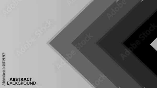 Fototapeta Abstract white and grey striped background. Vector abstract graphic design