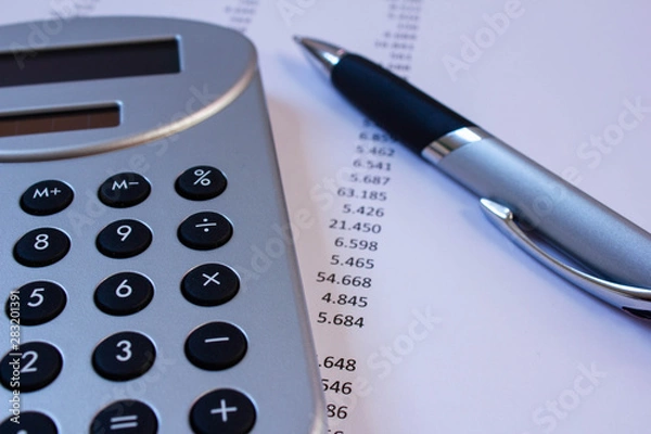 Fototapeta Kalkulation