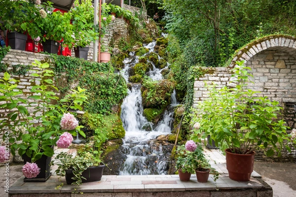 Obraz The Cold Water spring of Tepelena City.
