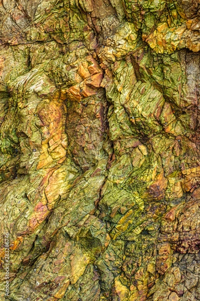 Obraz Rock texture on the shore