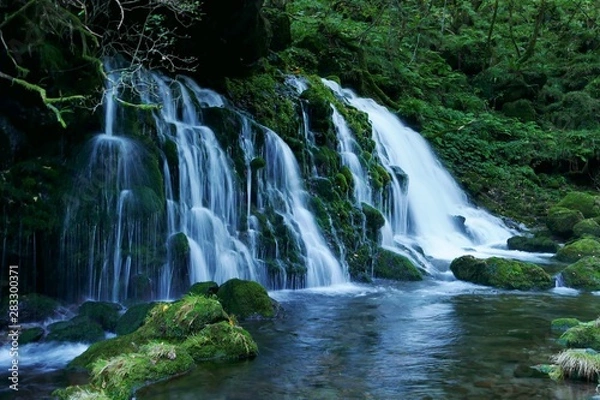 Fototapeta 《元滝伏流水》秋田県にかほ市