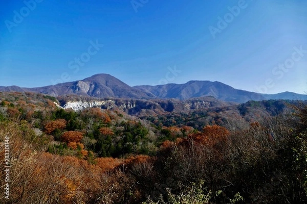 Obraz 《十二湖の紅葉》青森県深浦町