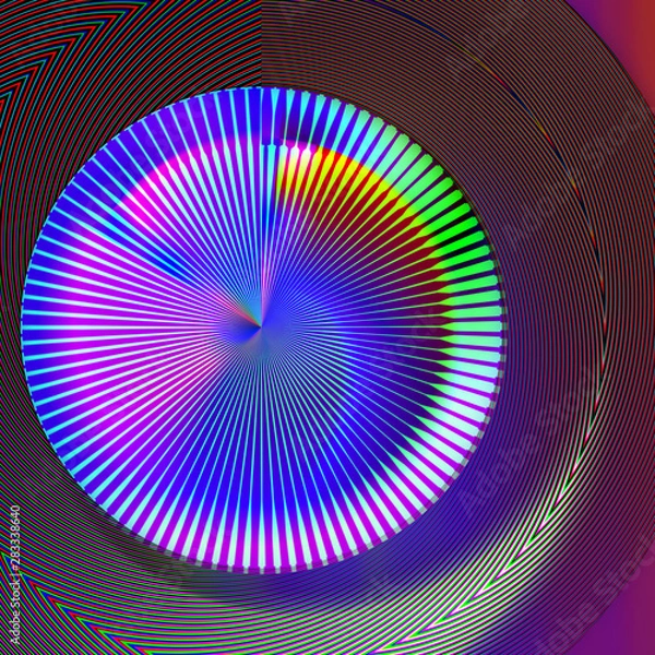 Obraz Glowing abstract multicolored background.