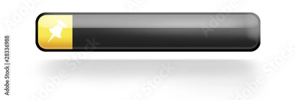 Fototapeta Notiz notice button