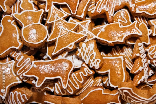 Obraz Gingerbread cookies