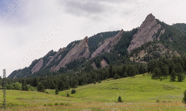 Obraz Flatirons, Colorado