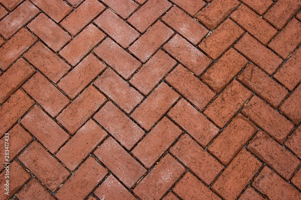 Fototapeta Diagonal Bricks
