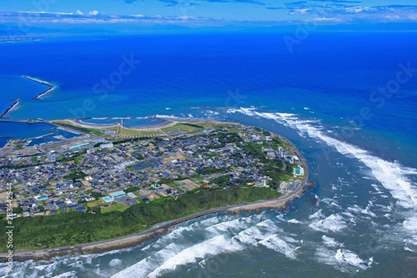 Obraz 御前崎海岸／空撮