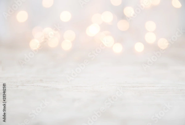 Obraz Defocused Christmas Lights Background