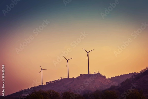 Obraz Wind Turbine Power Concept