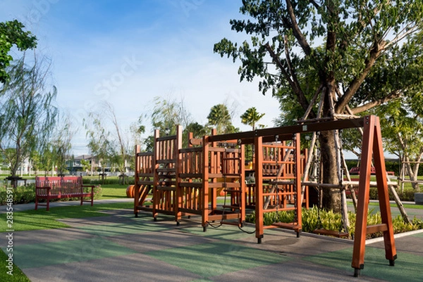 Obraz Set of children playground.