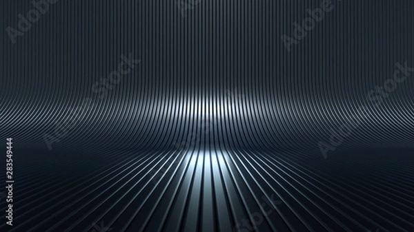 Fototapeta Stylowe, luksusowe, eleganckie tło cokole studio. Ilustracja, renderowanie 3d.