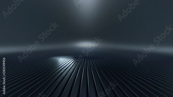 Obraz Stylish luxury elegant studio pedestal background. 3d illustration, 3d rendering.