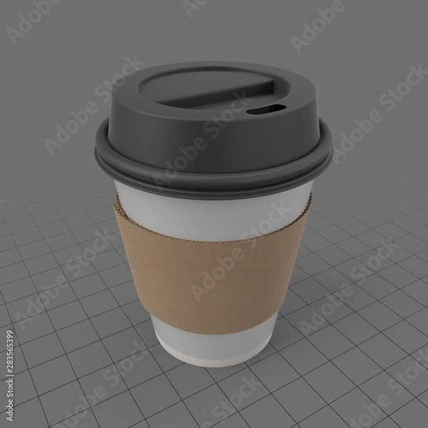 Obraz Disposable coffee cup