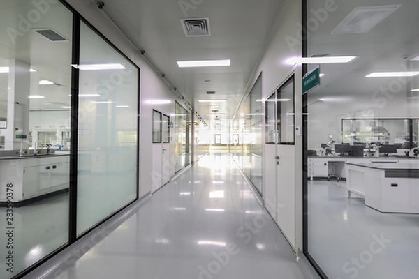 Obraz Drug manufacturing laboratory equipment.