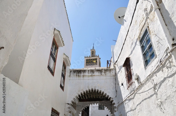 Obraz Medina de Tétouan -ruelle mosquée