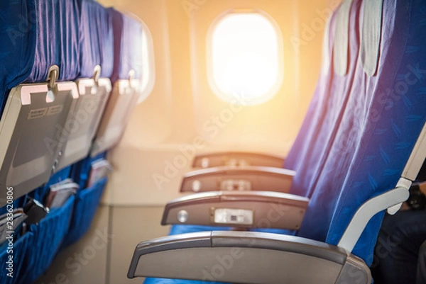 Fototapeta Siedzenia czekają na podróżnika