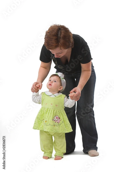 Obraz mother and daughter