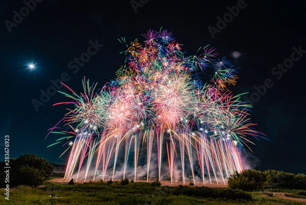 Obraz 京都亀岡花火大会