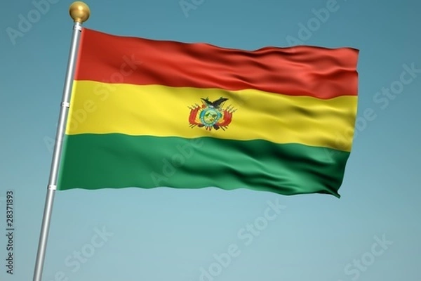 Obraz ボリビアの国旗